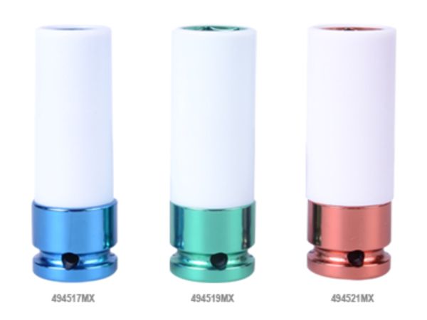 Головка ударна довга 1/2" 17 мм (пластик)