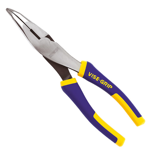 Довгогубці вигнуті 200мм, IRWIN