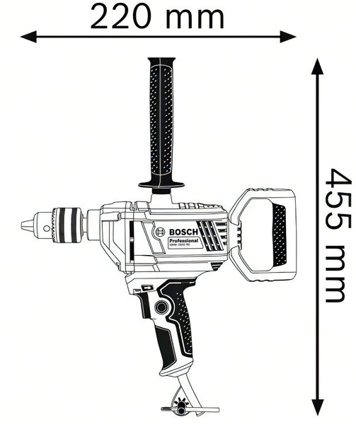 Дриль Bosch GBM 1600 RE