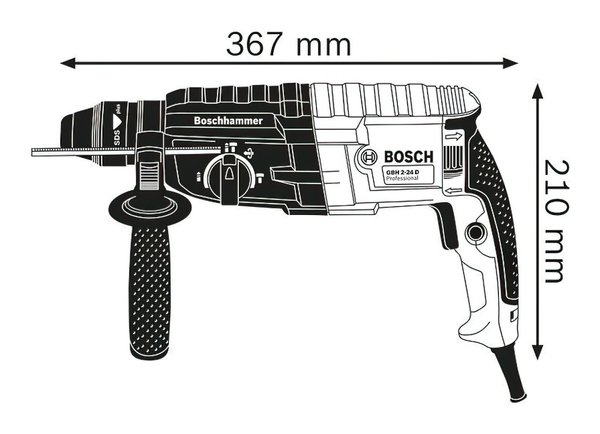 Перфоратор Bosch GBH 240 (0611272100)