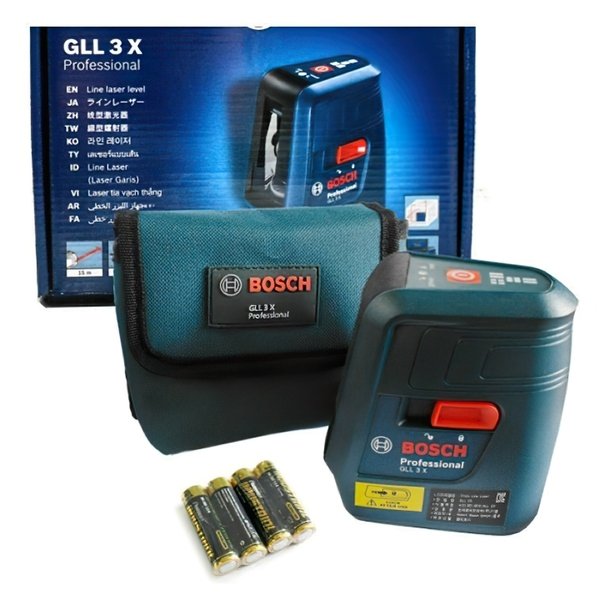 Лазерний нівелір Bosch GLL 3 X (0601063CJ0)