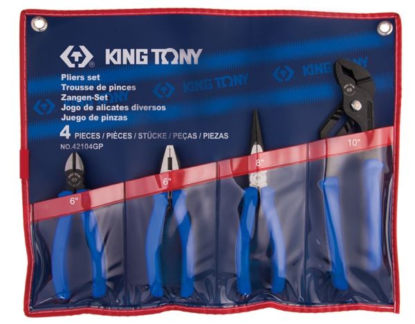 Набір шарнірно-губцевого інструменту 4 одиниць