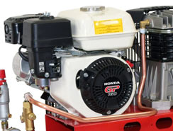 Компресор поршневий FIAC S 100-360 з двигуном HONDA