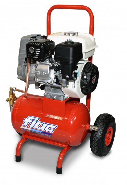 Компресор поршневий FIAC S1520 з двигуном HONDA 10 бар, продуктивність 16,50 м3/годину