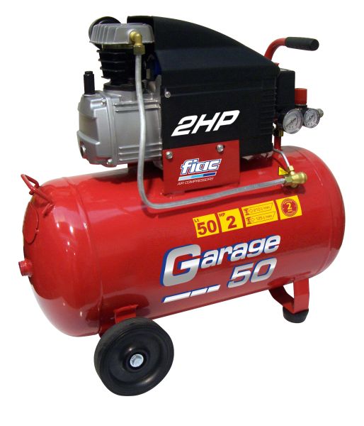 Компресор поршневий GARAGE 50 8 бар, продуктивність 10,20 м3/годину