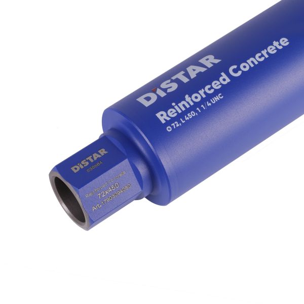 Свердло алмазне DDS-W 72x450-6x1 1/4 UNC Reinforced concrete