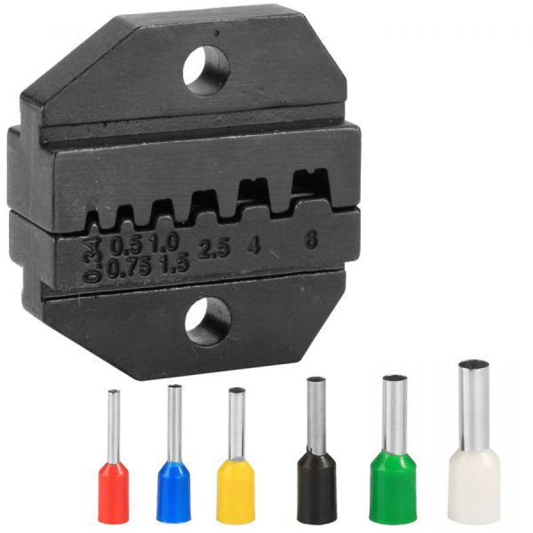 Крімпер храповичний для обжима ізольованих накінечників 5 одиниць