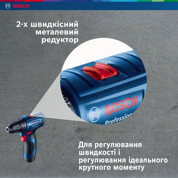 Акумуляторний дриль-шуруповерт Bosch GSR 120-LI Professional (0.601.9G8.000)