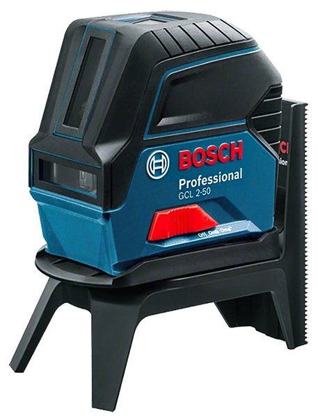 Лазерний нівелір Bosch GCL 2-50+RM1+BM3+LR6+кейс комбінований