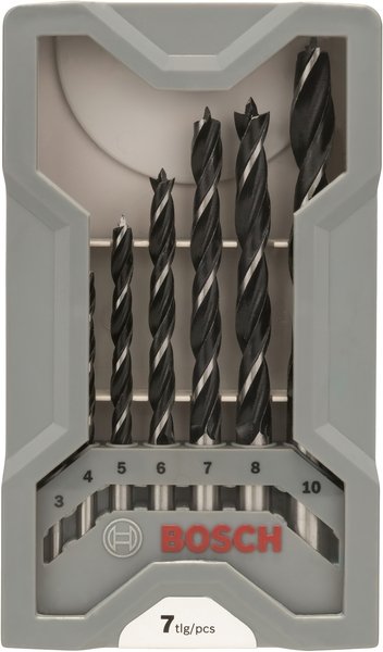 Набір свердел по деревині Bosch X-Pro Line 7 шт
