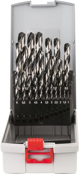 Набір свердел по металу HSS PointTeQ ProBox 25 шт.