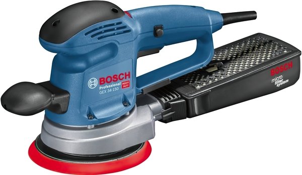 Шліфмашина ексцентрикова Bosch GEX 34-150 (0601372800)