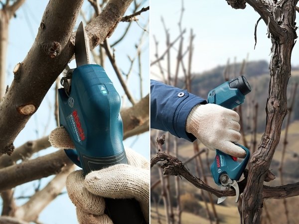 Секатор Bosch Pro Pruner АКУМУЛЯТОРНИЙ SOLO без АКБ і ЗП (0.601.9K1.020)