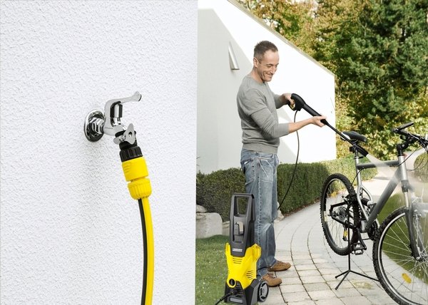 Мінімийка високого тиску Karcher K3 + Насадка пінна FJ 3 + Засіб для очищення RM 555 (9.612-094.0)