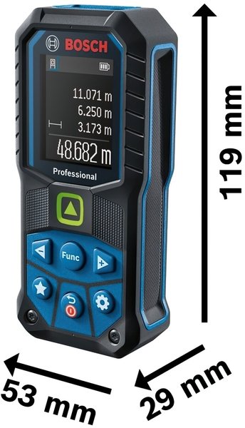 Далекомір лазерний Bosch GLM 50-25 G з чохлом (0.601.072.V00)