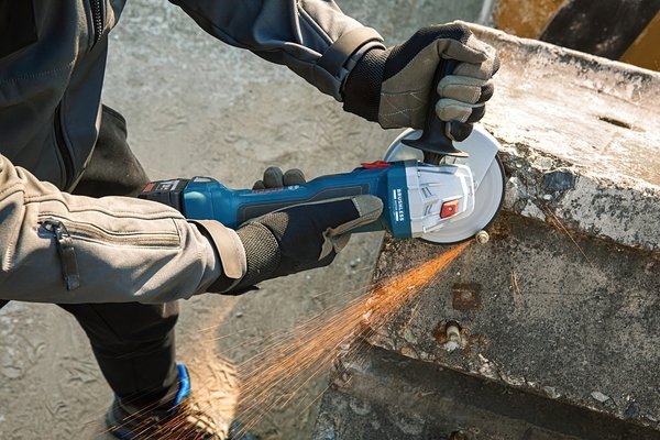 Шліфмашина кутова Bosch GWS 180-LI, 18В, 125мм, М14, 1,6 кг (0.601.9H9.020)