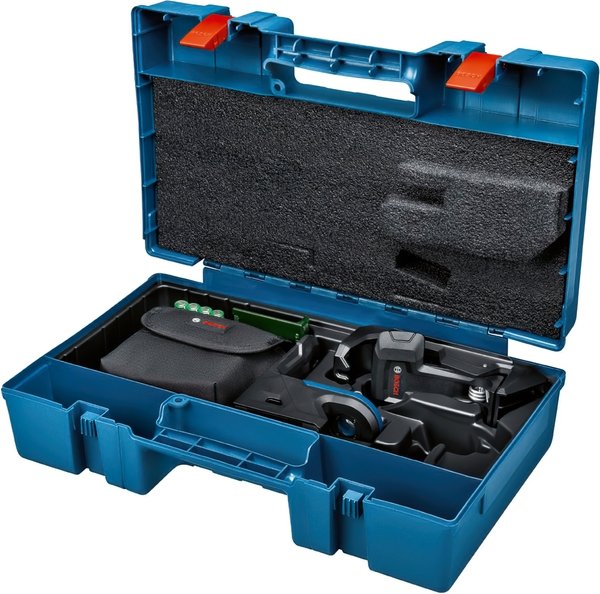 Лазерний нівелір Bosch Professional GCL 2-50 G у валізі з тримачем RM 10, затискачем DK 10 (0.601.066.M02)