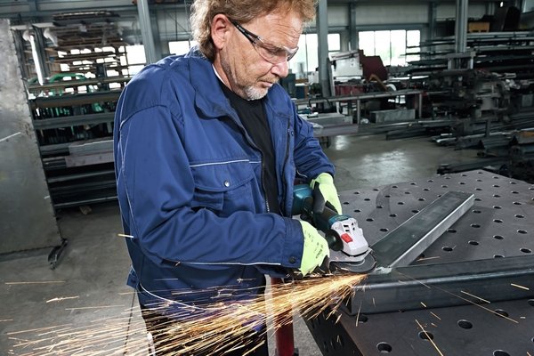 Шліфмашина кутова акумуляторна Bosch 18V-10 solo (0.601.9J4.002)