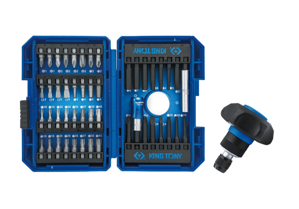 Набір біт та головок з тримачем 49 одиниць