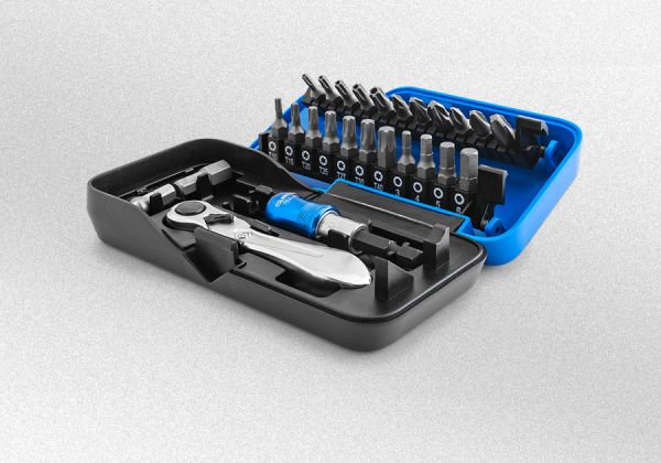 Набір біт і трищітка в кейсі 26 одиниць KING TONY