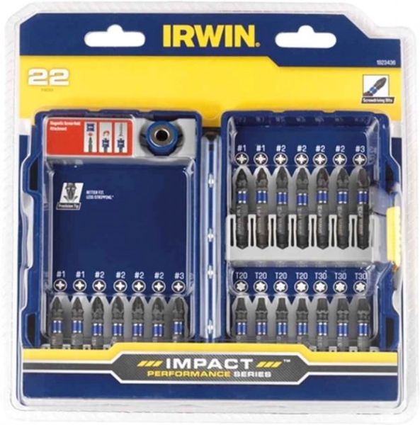 Набір насадок удароміцних - 22 шт.