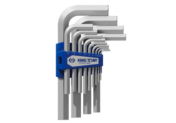 Набір ключів Г-подібних 13 одиниць (02-19мм)