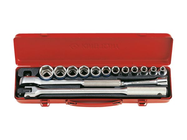 Набір головок 1/2" 8-27 мм 15 шт.