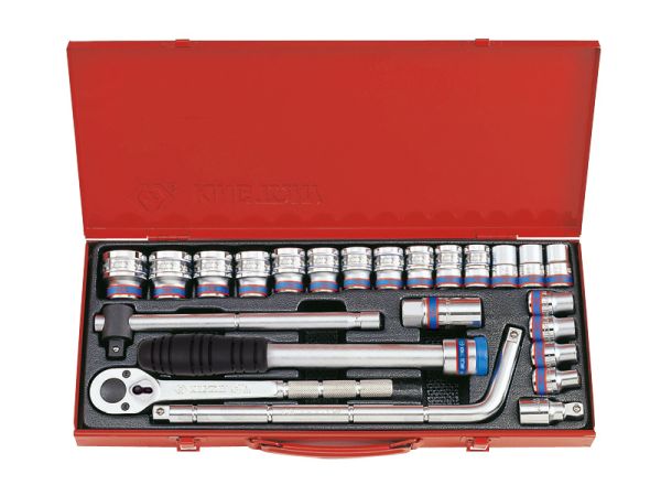 Набір головок 1/2" (12-гранн.) 24 одиниць