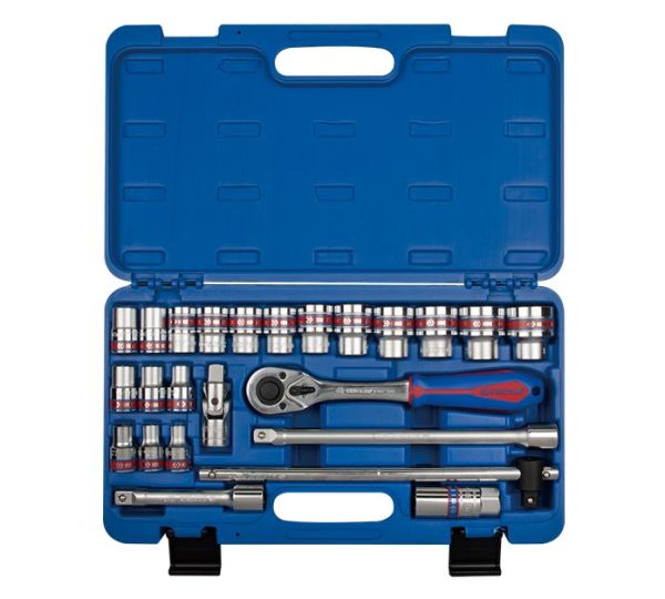 Набір головок 24 одиниць 1/2" з принаддям