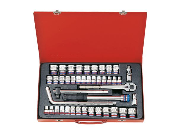 Набір головок 1/2" 43 ед.