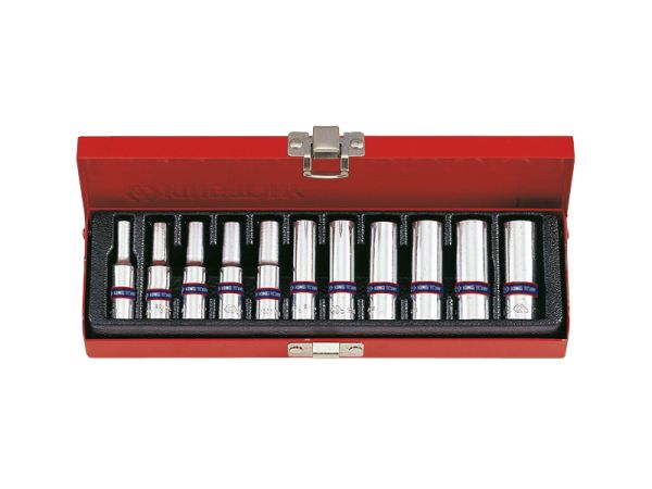 Набір головок подовжених 11од.  1/4 "