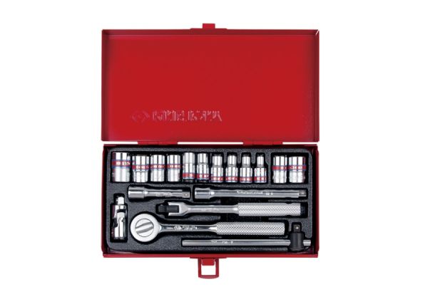 Набір інструментів 18 одиниць 1/4" (уп.1)
