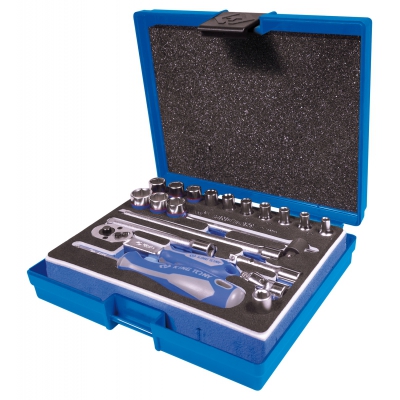 Набір головок 1/4" 21 одиниць з принаддям