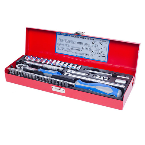 Набір головок 1/4" 40 одиниць