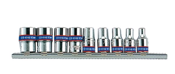 Набір головок 1/4" 9 одиниць (4-13 мм)