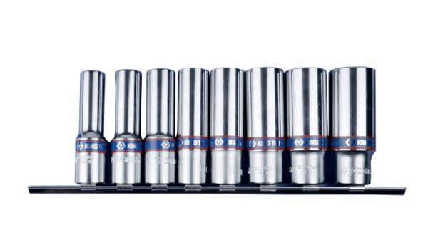 Набір головок 3/8" 8 одиниць 10-19 мм