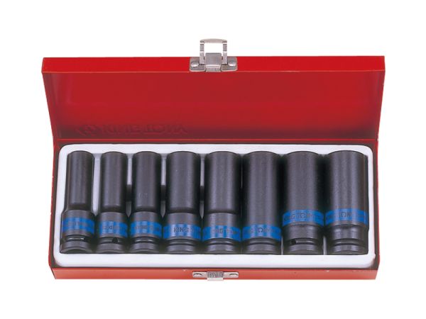 Набір головок 1/2" ударних 8 одиниць 12-24 мм