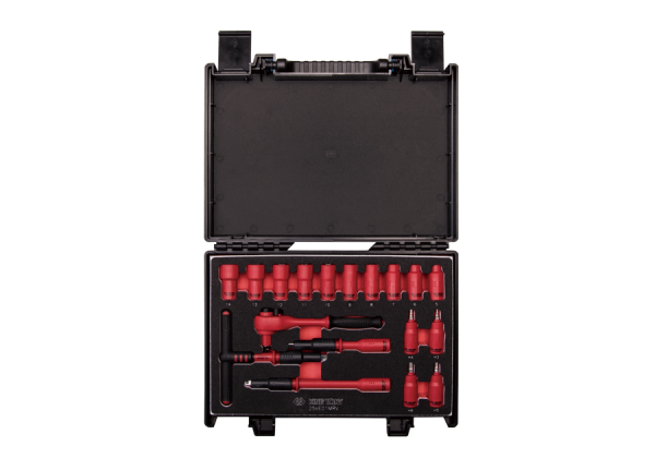 Набір інструментів діелектричних 18 одиниць 1/4" (уп.1)