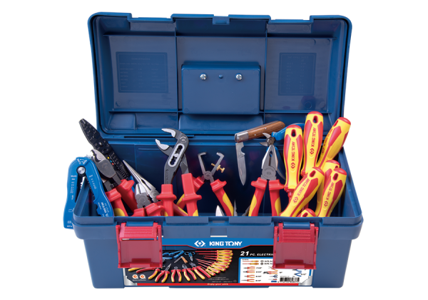 Набір інструментів електрика 21 одиниць