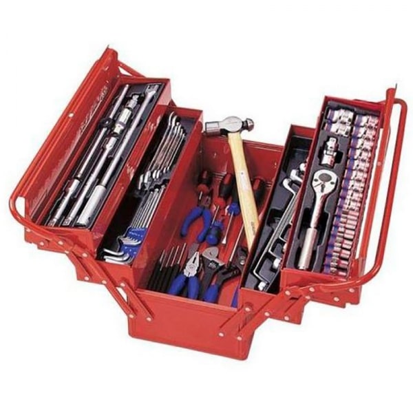 Набір інструментів 67 одиниць в ящику (уп.1)