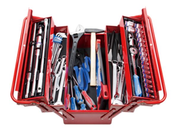 Набір інструментів 68 одиниць в ящику (уп.1)
