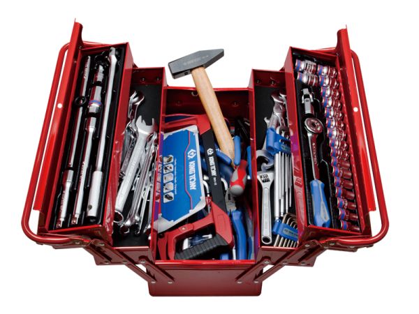 Набір інструментів 89 одиниць в ящику (уп.1)