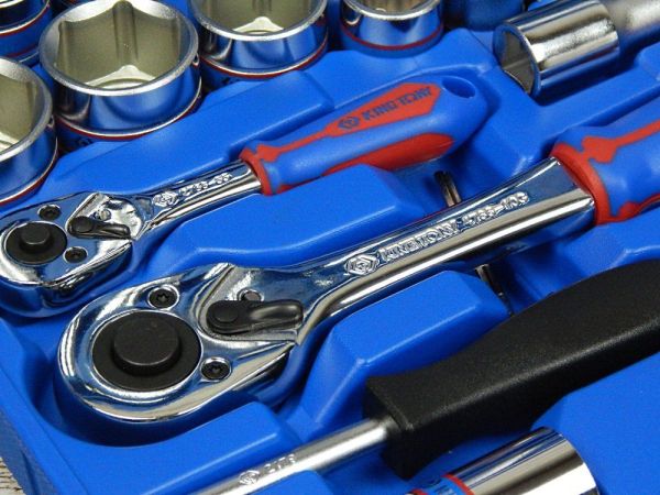 Універсальний набір 109 одиниць 1/4"-1/2"    KING-TONY