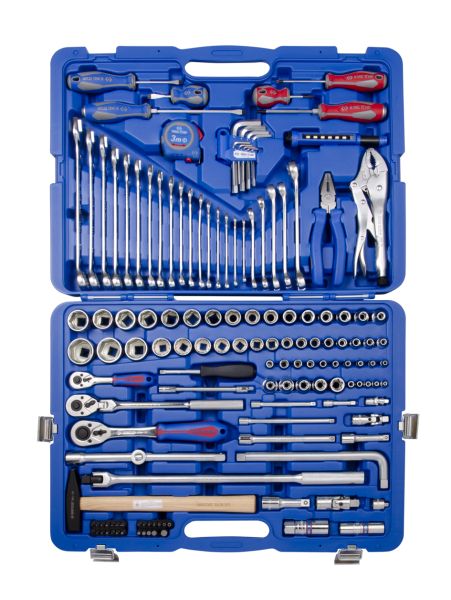 Набір інструментів 143 одиниць 1/4"+1/2"