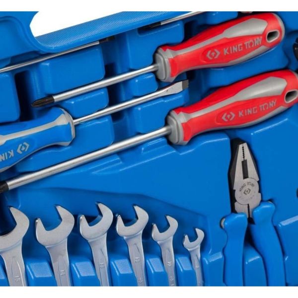 Набір інструментів 77 одиниць 1/4"+1/2"