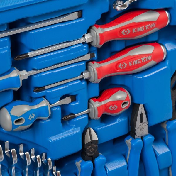 Набір інструментів 77 одиниць 1/4"+1/2"