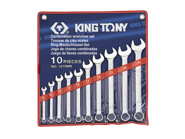 Набір ключів комбі 10 шт. (8-24 мм)