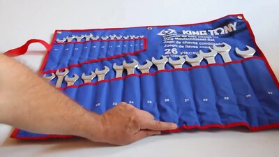 Набір ключів ріжково-накидних 26 одиниць 6 - 32 мм (уп.1)