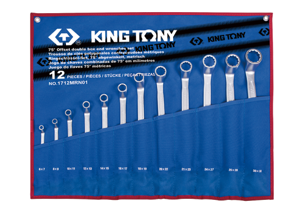Набір накидних ключів 6-32 мм 12 одиниць