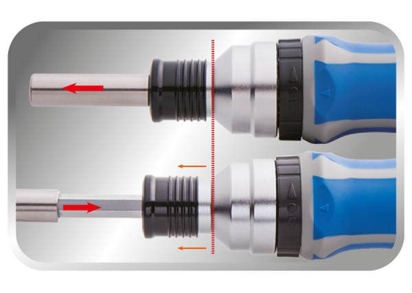 Набір викруток 16 в 1 (PH,PZ,SL,Hex,Torx) в тубусі
